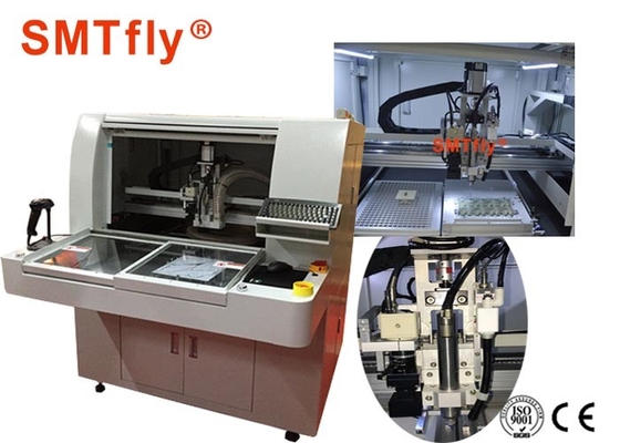 Dual Table PCB Router Machine with Optional Upper/Lower Vacuum Cleaner