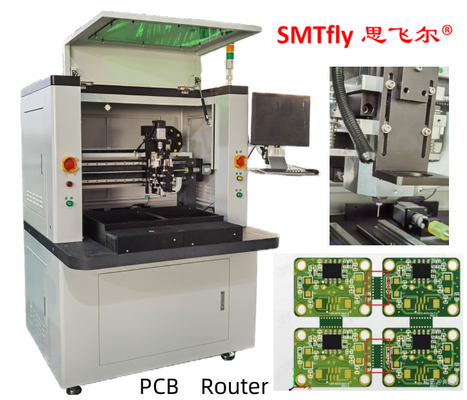 Pcb Router Depaneling Machine Offline 0,01mm pozycjonowanie płyty obwodowej Maker Machine
