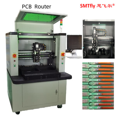 Maksymalnie zwiększyć wydajność produkcji za pomocą maszyny ruchomego routerów PCB SMTfly-F01-S