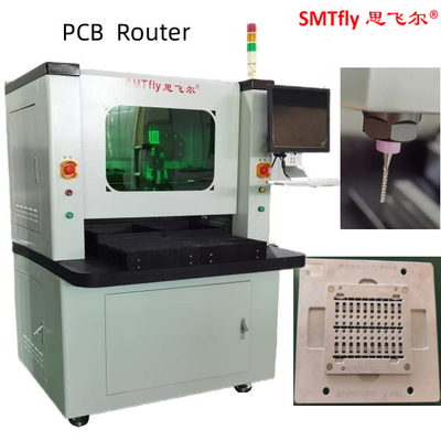 Maksymalnie zwiększyć wydajność produkcji za pomocą maszyny ruchomego routerów PCB SMTfly-F01-S