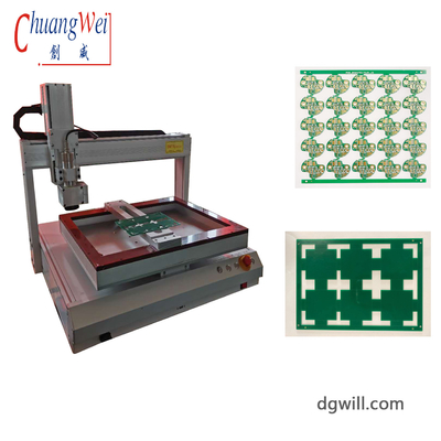 Desktop Single Bench PCB Router Machine z prędkością pozycjonowania 500mm/s i wysoką sztywnością
