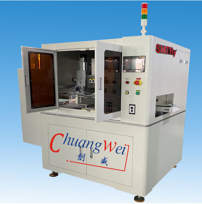Inline PCB Depaneling Machine 0,8Mpa W pełni automatyczne cięcie V