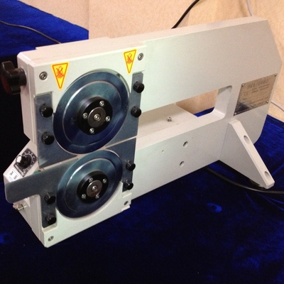 Separator PCB Mahine Motorized V-Groove Pcb Depaneler z okrągłymi ostrzami