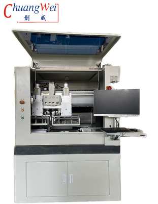 W linii PCB Router Machine 0,5 mm grubość CNC tablicy drukowanej