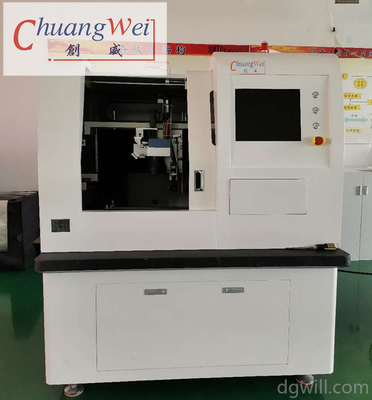Inline Laser PCB Depaneling Machine z 355nm Laser Wavelength dostosowany