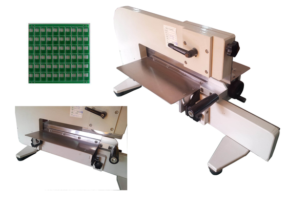 Maszyna do segregacji PCB ze stalowej ramy, motoryzowana, cięcia 330 mm Fr4 ręczne