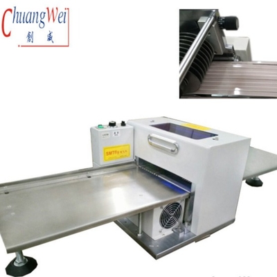 400mm/s PCB Depanelizer Machine W pełni automatyczny dla linii produkcyjnej LED T8 T5