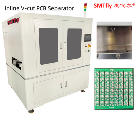 0.7Mpa PCB V Cut Machine Online Pneumatyczny 3,5 mm Liniowy ostrze 330 mm