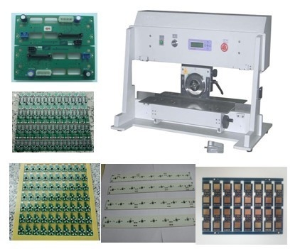 Precyzyjna konstrukcja maszyny do segregacji płyt PCB Automatyczny typ silnikowy z sterowaniem programem LCD