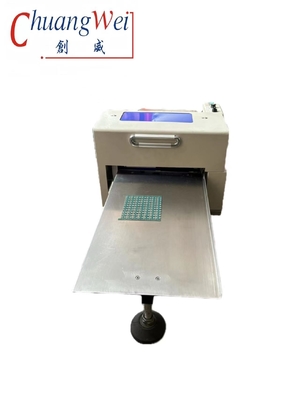 Szybkości PCB ze stali Depanelizer Multi Splitter Automatyczny z ostrzami okrągłymi