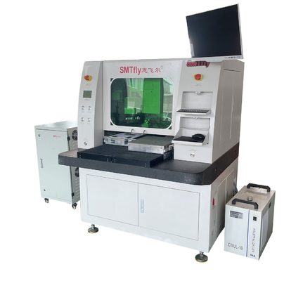 Wysokiej precyzji cięcia laserowego PCB Depaneling Machine Automatyczne skupianie