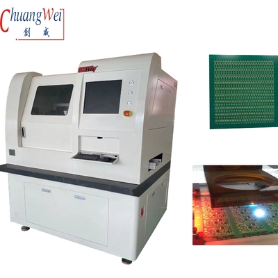 Wysokiej precyzji cięcia laserowego PCB Depaneling Machine Automatyczne skupianie