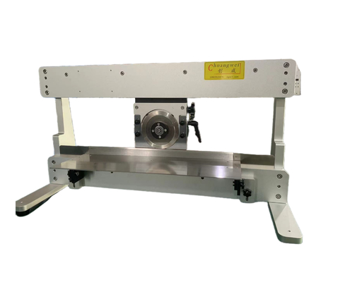 Ręczna lub półautomatyczna maszyna do cięcia płytek PCB z kształtem okrągłym i liniowym 720 mm