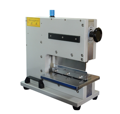 Bez wysiłku cięcie płyt metalowych z CWVC-220 Pneumatyczny V Groove PCB Machine Cutting