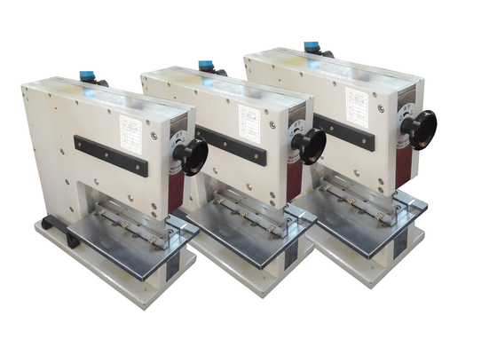 Bez wysiłku cięcie płyt metalowych z CWVC-220 Pneumatyczny V Groove PCB Machine Cutting