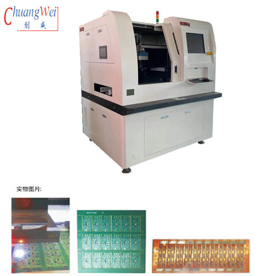 Optyczne rozpoznawanie laserowe PCB Depaneling Machine bez ograniczeń projektowych