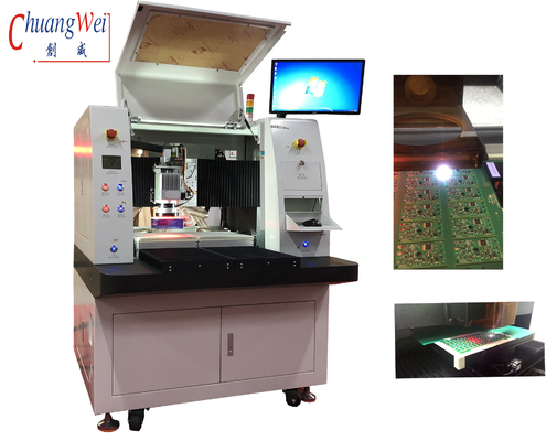 Wysokiej precyzji laserowej PCB Depaneling Machine z systemem operacyjnym Windows7
