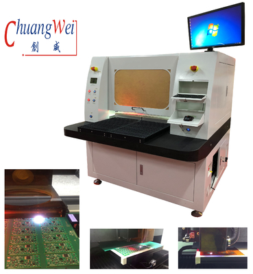 Wysokiej precyzji laserowej PCB Depaneling Machine z systemem operacyjnym Windows7