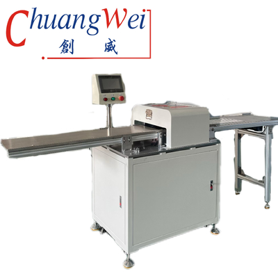 400mm / S 9 płyt PCB Depaneling Machine, Pcb V Cut Machine