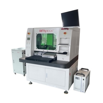 Wysokiej precyzji laserowej PCB Depaneling Machine 0.02mm Precyzja cięcia 335mm
