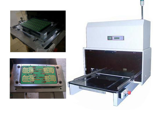 0,08 MM Gruby wyświetlacz LCD Pneumatycznie wykrawarka do płytek drukowanych CNC