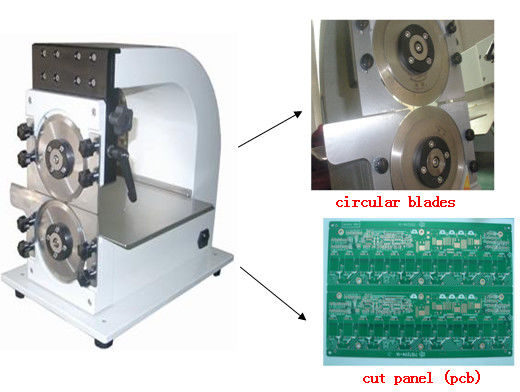 Depanelizer do płytek PCB o średnicy 200 mm / S z dwoma ostrzami CAB