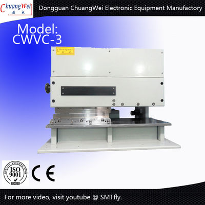 Two Linear Blades Aluminum LED Strip Pcb Depaneling For 0.3-3.5mm Thickness PCB