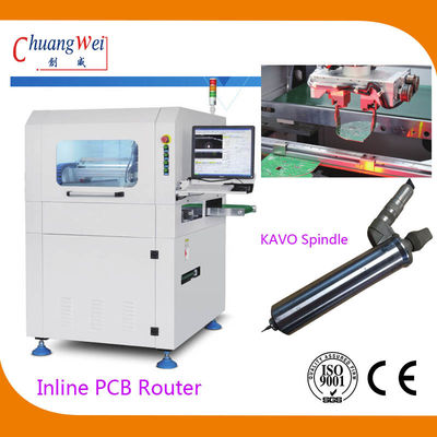 In Line PCB Assembly Machine PCB Router z spindlem KAVO 60000 obrotów na minutę