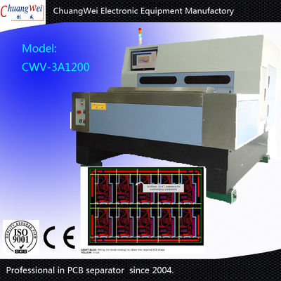 3.0KW PCB Depaneling Router Machine, 5kg / Cm2 Pcb Routing Machine